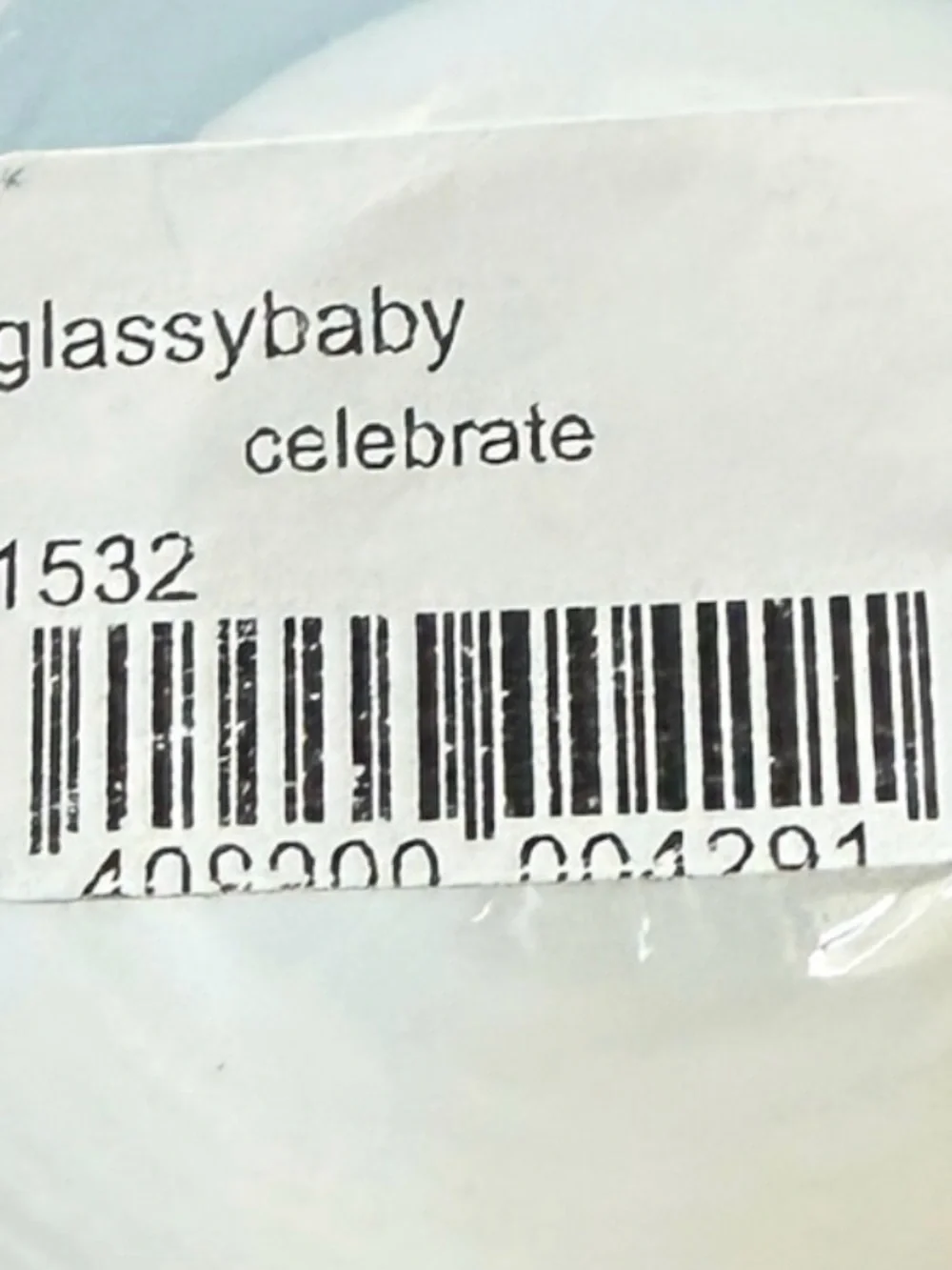 Glassybaby CELEBRATE Candle Holder New Without Box